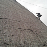 Heading the Shot - Llanberis slate mines