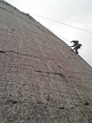 Heading the Shot - Llanberis slate mines