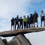 Welsh 1000's walk - cantilever