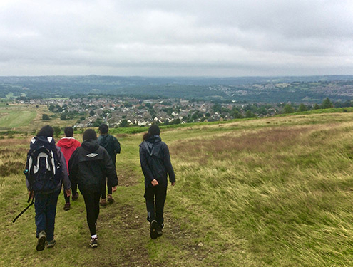 Dofe Group on navigation training day