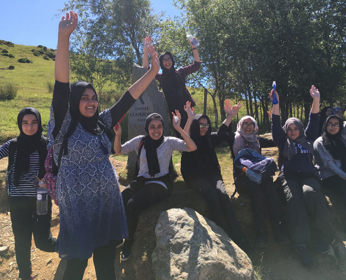 A trip up Snowdon with Rochdale islamic Academy