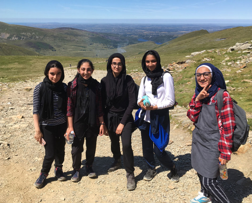 A trip up Snowdon with Rochdale islamic Academy