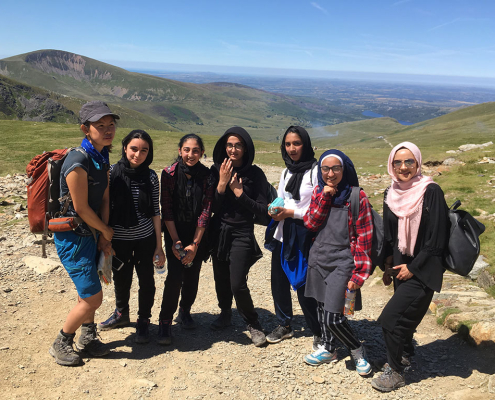 A trip up Snowdon with Rochdale islamic Academy