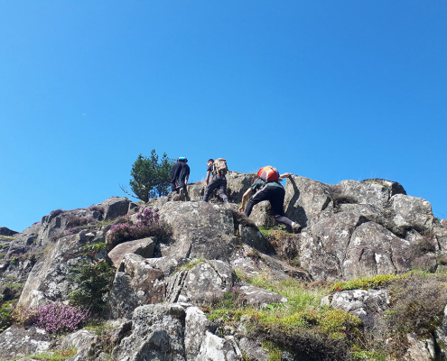 Steep Ground on Mountain Skills