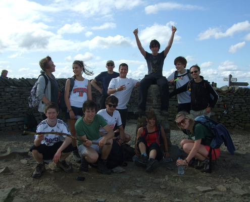 Yorkshire 3 peaks School group