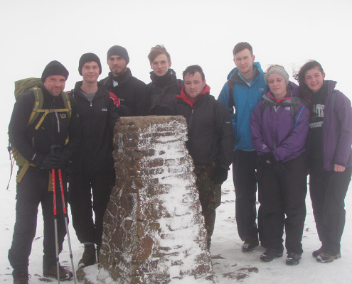 Yorkshire 3 Peaks in winter