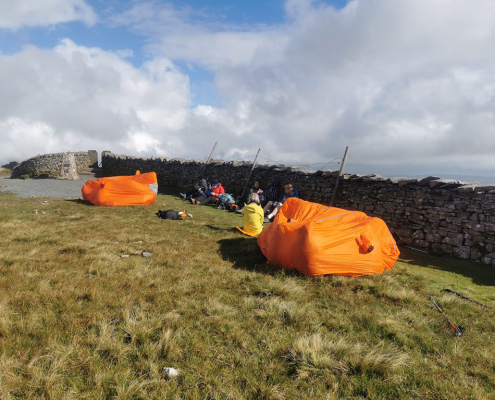 Lunch on Whernside