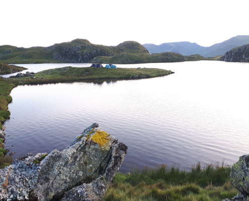 Wild camp in Cumbria