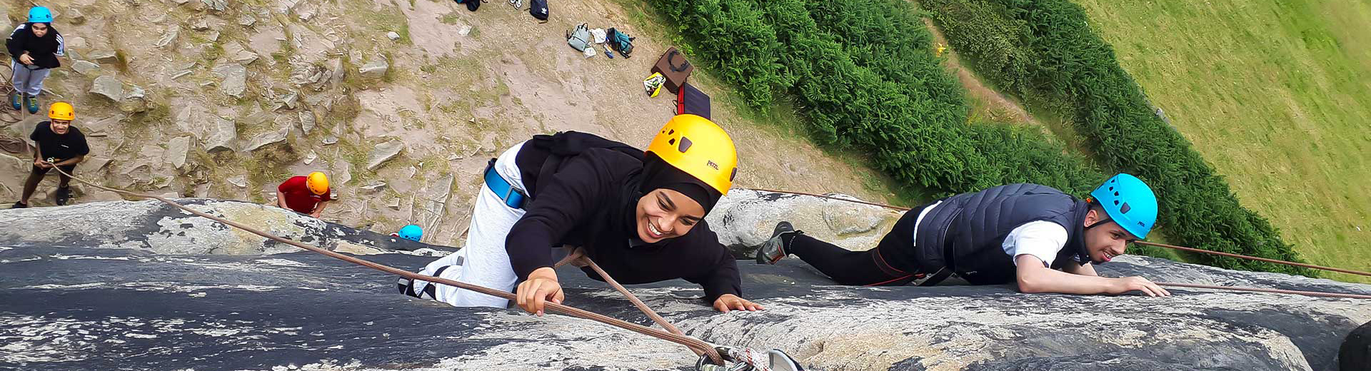 A'Level PE Rock Climbers